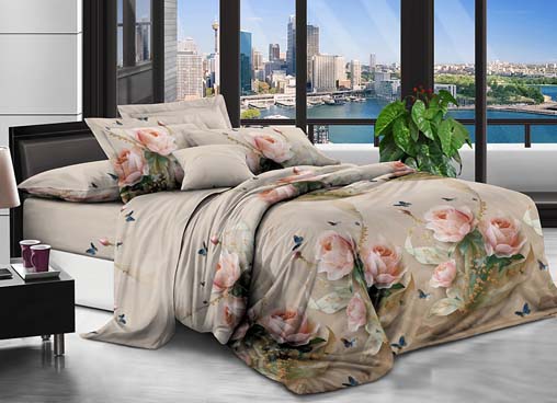 Двоспальний комплект із Полікотону 3D - 25463